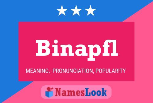 ملصق اسم Binapfl