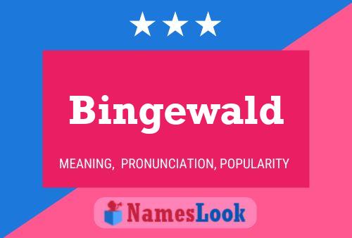 ملصق اسم Bingewald