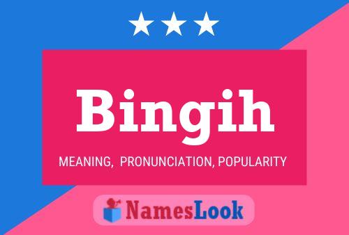 ملصق اسم Bingih