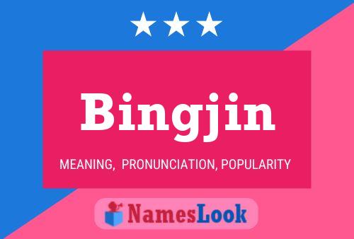 ملصق اسم Bingjin