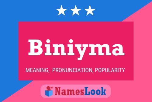 ملصق اسم Biniyma