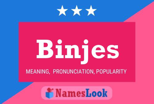 ملصق اسم Binjes