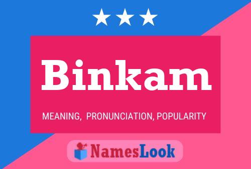 ملصق اسم Binkam