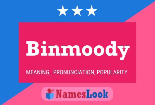 ملصق اسم Binmoody