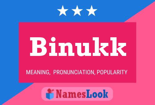 ملصق اسم Binukk