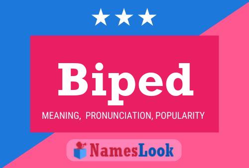 ملصق اسم Biped