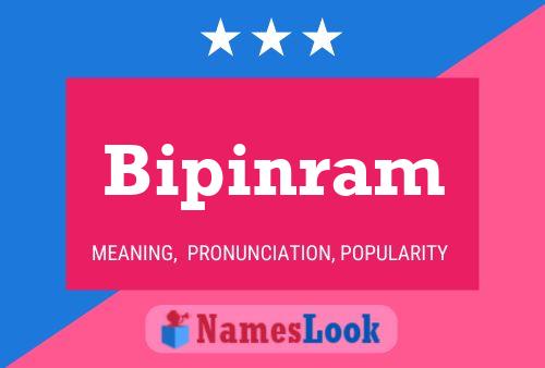 ملصق اسم Bipinram