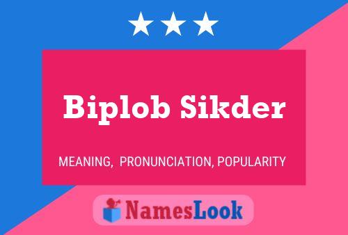 ملصق اسم Biplob Sikder