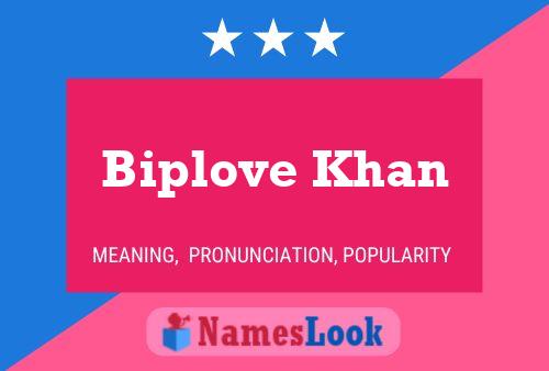 ملصق اسم Biplove Khan