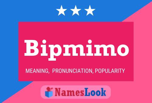 ملصق اسم Bipmimo