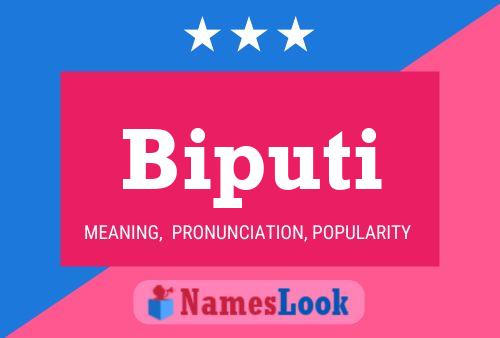 ملصق اسم Biputi