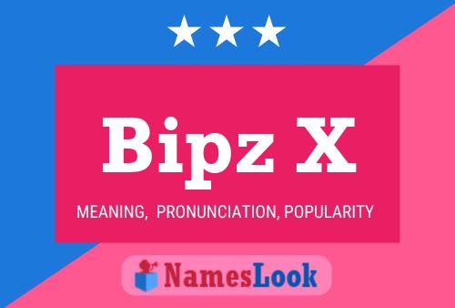 ملصق اسم Bipz X