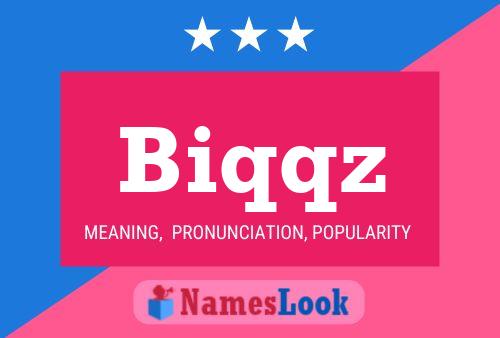 ملصق اسم Biqqz