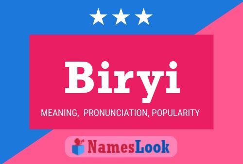 ملصق اسم Biryi