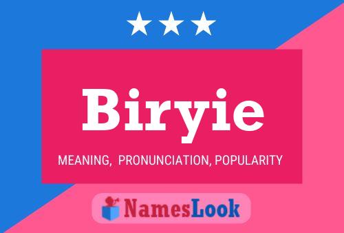 ملصق اسم Biryie