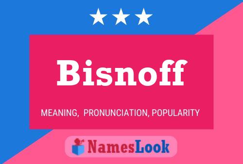 ملصق اسم Bisnoff