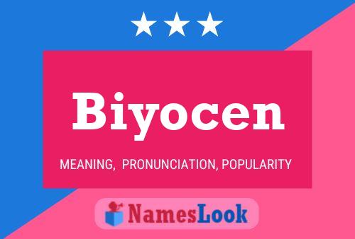 ملصق اسم Biyocen