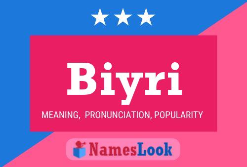 ملصق اسم Biyri