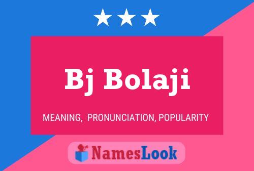 ملصق اسم Bj Bolaji