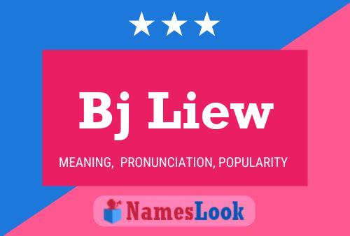 ملصق اسم Bj Liew