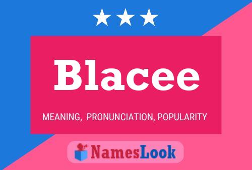 ملصق اسم Blacee