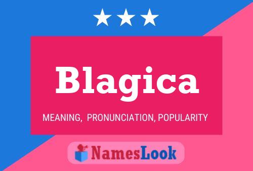 ملصق اسم Blagica