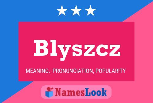 ملصق اسم Blyszcz