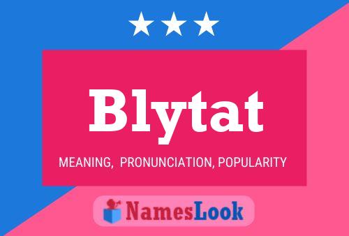 ملصق اسم Blytat