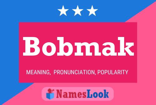 ملصق اسم Bobmak