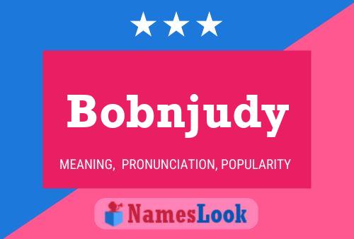 ملصق اسم Bobnjudy