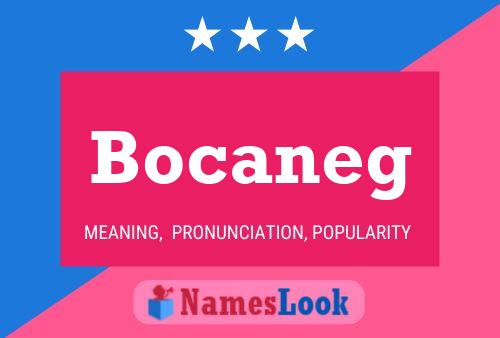 ملصق اسم Bocaneg