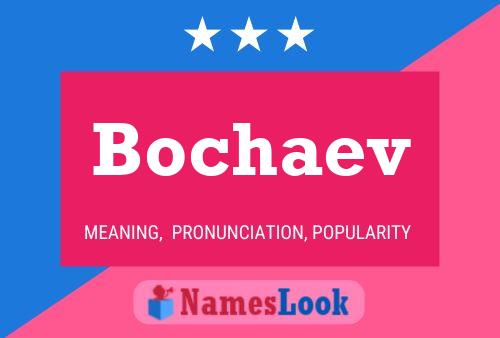 ملصق اسم Bochaev