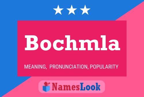 ملصق اسم Bochmla