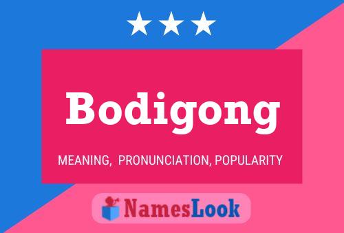 ملصق اسم Bodigong