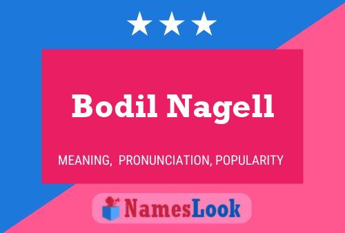 ملصق اسم Bodil Nagell