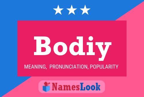 ملصق اسم Bodiy