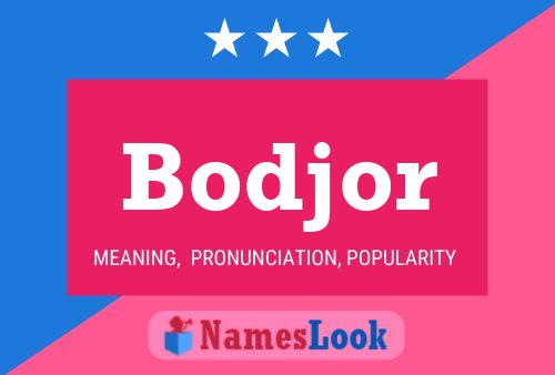 ملصق اسم Bodjor