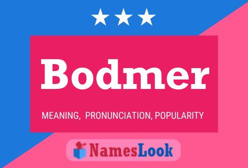 ملصق اسم Bodmer