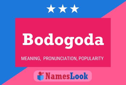 ملصق اسم Bodogoda