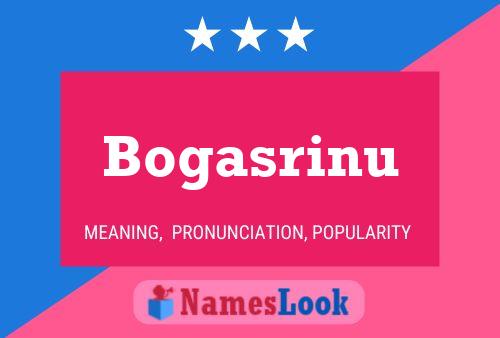 ملصق اسم Bogasrinu