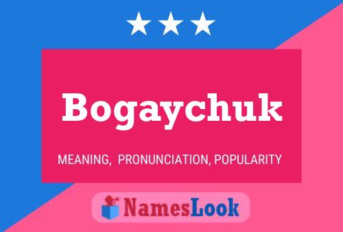 ملصق اسم Bogaychuk