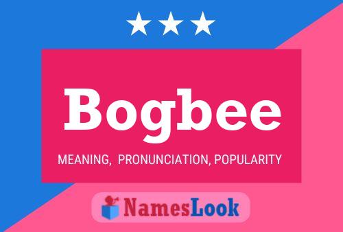 ملصق اسم Bogbee