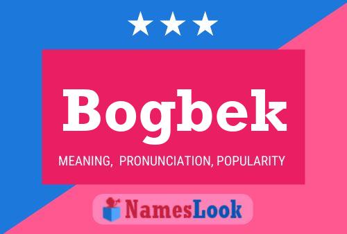 ملصق اسم Bogbek