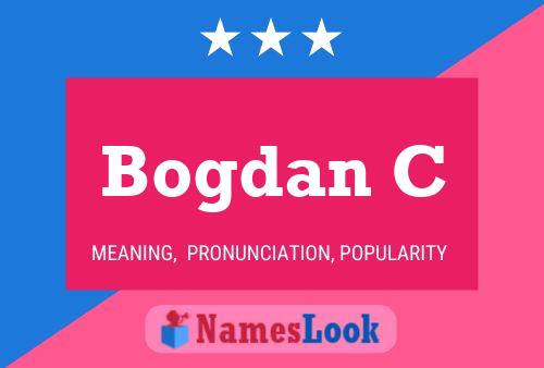 ملصق اسم Bogdan C