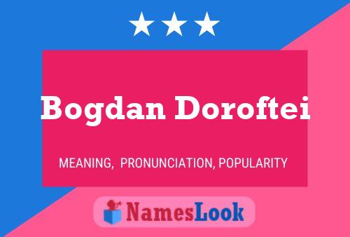 ملصق اسم Bogdan Doroftei