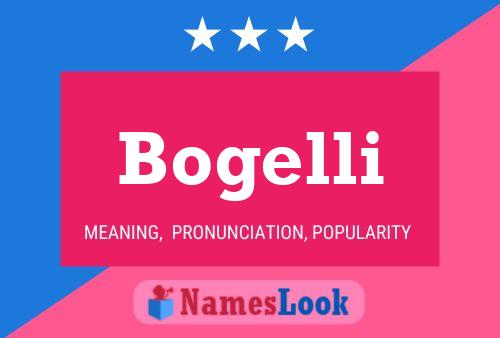 ملصق اسم Bogelli