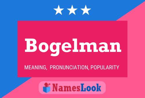 ملصق اسم Bogelman