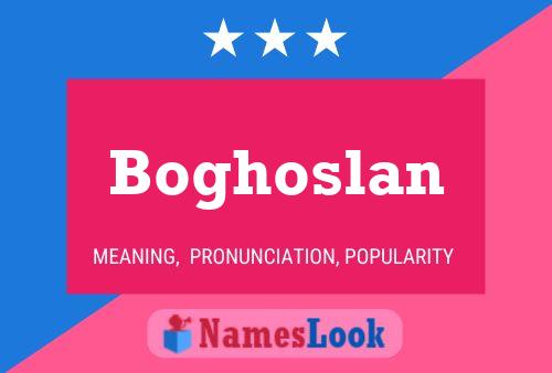 ملصق اسم Boghoslan