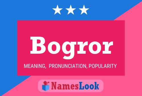 ملصق اسم Bogror