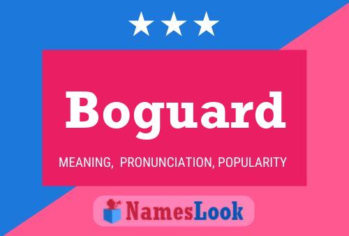 ملصق اسم Boguard